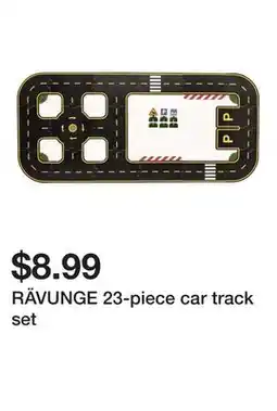 Ikea RÄVUNGE 23-piece car track set offer