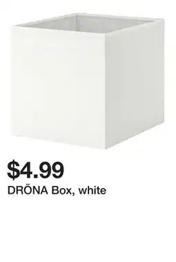 Ikea DRÖNA Box, white offer