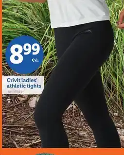 Lidl Crivit ladies' athletic tights offer
