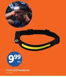 Lidl Crivit LED headlamp offer