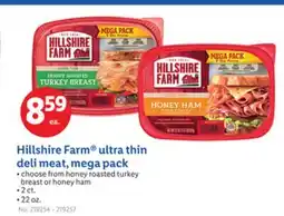 Lidl Hillshire Farm ultra thin deli meat, mega pack offer