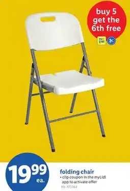 Lidl folding chair offer