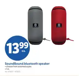 Lidl SoundBound bluetooth speaker offer