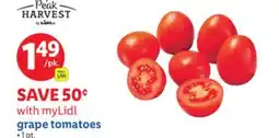 Lidl grape tomatoes offer