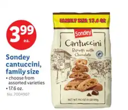 Lidl Sondey cantuccini, family size offer