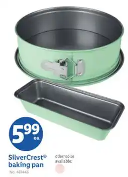 Lidl SilverCrest baking pan offer