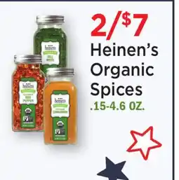 Heinen's Heinen's Organic Spices offer