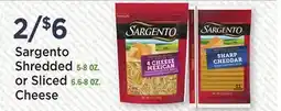Heinen's Sargento Shredded 5-8 OZ. or Sliced 6.6-8 OZ. Cheese offer