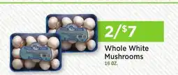 Heinen's Whole White Mushrooms offer