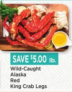 Heinen's Wild-Caught Alaska Red King Crab Legs offer