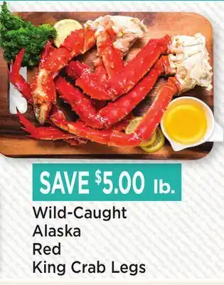Heinen's Wild-Caught Alaska Red King Crab Legs offer