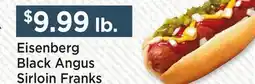 Heinen's Eisenberg Black Angus Sirloin Franks offer