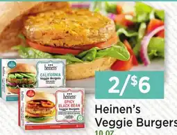 Heinen's Heinen's Veggie Burgers offer