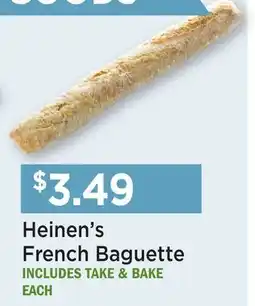 Heinen's Heinen's French Baguette offer