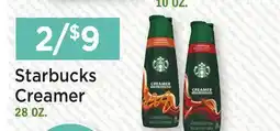 Heinen's Starbucks Creamer offer
