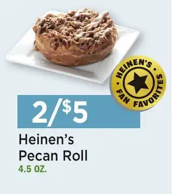 Heinen's Heinen's Pecan Roll offer
