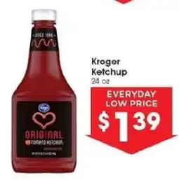 Kroger Kroger Ketchup offer