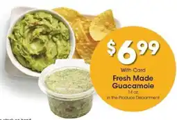 Kroger Fresh Made Guacamole offer