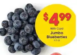 Kroger Jumbo Blueberries offer
