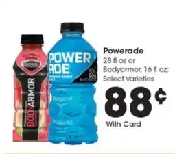 Kroger Powerade or Bodyarmor offer