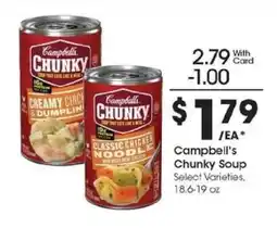 Kroger Campbell's Chunky Soup offer