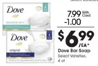 Kroger Dove Bar Soap offer