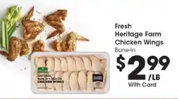 Kroger Fresh Heritage Farm Chicken Wings offer