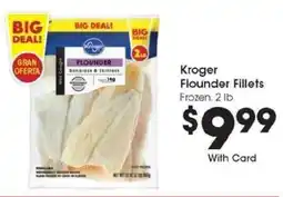 Kroger Kroger Flounder Fillets offer