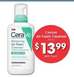 Kroger CeraVe Air Foam Cleanser offer
