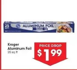 Kroger Kroger Aluminum Foil offer