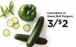 Food 4 Less Cucumbers or Green Bell Peppers offer