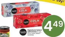Albertsons Signature Select Signature Soft Drinks offer