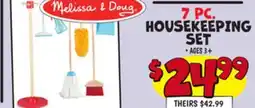 Ollie's 7 PC. HOUSEKEEPING SET offer
