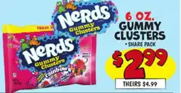 Ollie's 6 OZ. GUMMY CLUSTERS offer