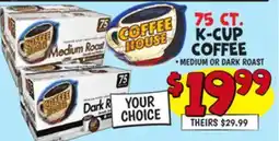 Ollie's 75 CT. K-CUP COFFEE offer