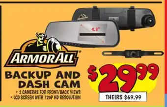 Ollie's BACKUP AND DASH CAM offer