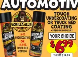 Ollie's TOUGH UNDERCOATING OR TRUCK BED COATING offer