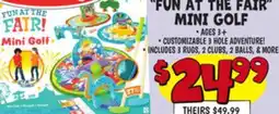 Ollie's MELISSA & DOUG FUN AT THE FAIR MINI GOLF offer