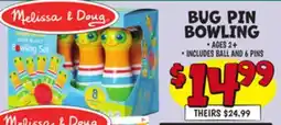 Ollie's BUG PIN BOWLING offer