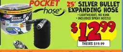 Ollie's 25' SILVER BULLET EXPANDING HOSE offer