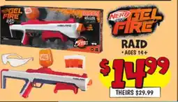 Ollie's NERF RAID offer