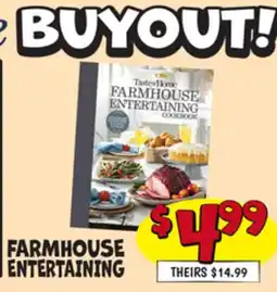 Ollie's FARMHOUSE ENTERTAINING offer