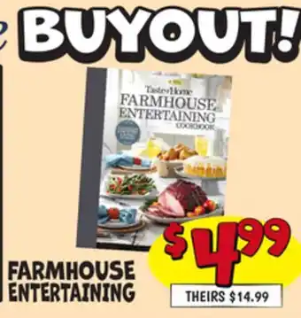 Ollie's FARMHOUSE ENTERTAINING offer