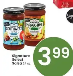 Albertsons Signature select salsa offer