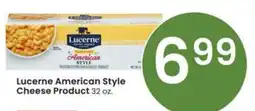 Albertsons Lucerne american style cheese product offer