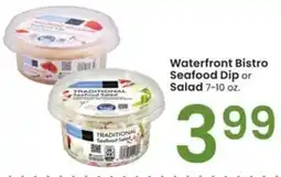Albertsons Waterfront bistro seafood dip or salad offer