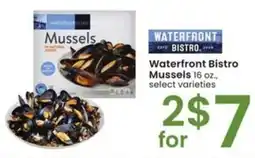 Albertsons Waterfront bistro mussels offer