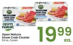 Albertsons Open nature snow crab cluster offer