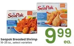 Albertsons Seapak breaded shrimp offer