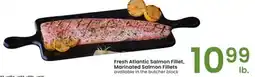 Albertsons Fresh atlantic salmon fillet, marinated salmon fillets offer